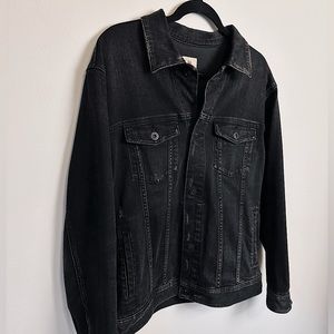 AG Adriano Goldschmied Dark Denim Jacket